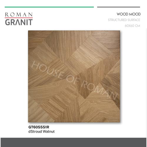 [GT605551R] dSTROUD WALNUT RECTIFIED 60X60