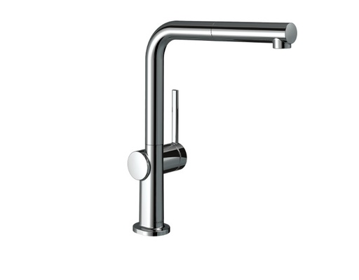 [72808000] TALIS M54 SINGLE LEVER KITCHEN MIXER 270 PULL-OUT SPOUT 1 JET CHROME