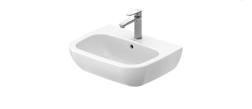 [KIT-E231055000002] KIT D-CODE WASH BASIN 55CM WITH 1 TAP HOLE PUNCHED