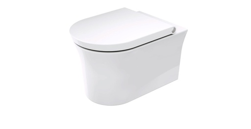 [KIT-2576092000] KIT WHITE TULIP WALL MOUNTED W.C 54CM (RIMLESS) WITH DURAFIX