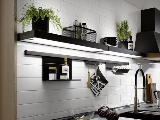 LIGHTED SHELVES