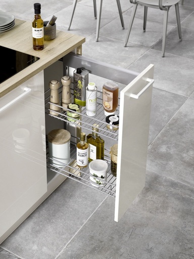 BASE PULLOUT WIRE BASKET