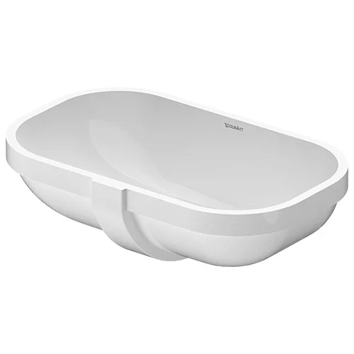 [E0338560000] D-CODE VANITY BASIN UNDER COUNTER 56X40 WHITE