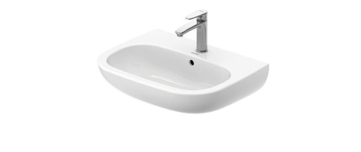 [E23106000002] D-CODE WASH BASIN 60CM WITH 1 TAP HOLE PUNCHED
