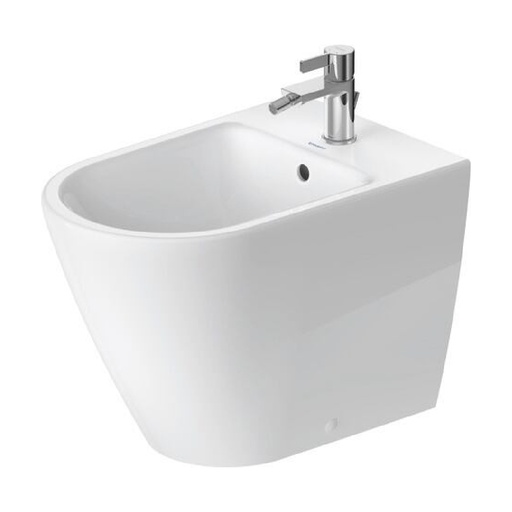[E2295100000] D-NEO BIDET FLOOR STANDING 58CM WITH OVERFLOW