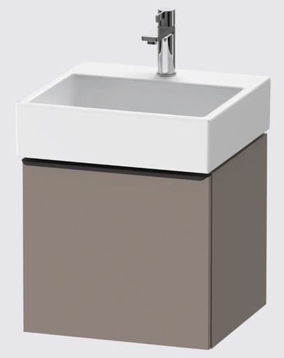 [DE425404343] D-NEO VANITY UNIT FOR 236765, 63.4 CM BASALT MATT (FROM GERMANY)