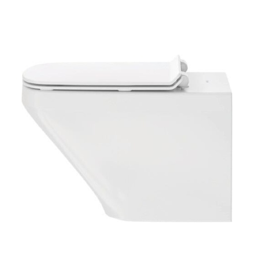 [45510900A1] DURASTYLE TOILET WALL MOUNTED RIMLES SEAT AND COVER WITH SOFT CLOSURE COMPLETE SET