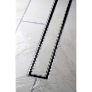 [1702S-IC/R2-80] EURODESAUGE LINEAL INOX L-800MM (CERAMIC INSERT)