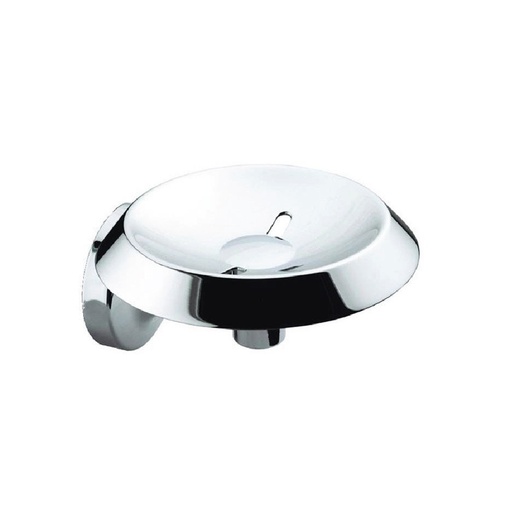 [124572] E_PLUS GROOVED SOAP DISH CHROME