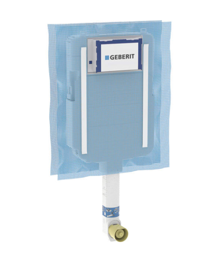 [109.791.00.1] GEBERIT SIGMA CONCEALED CISTERN 8CM, 6/3 LITRES FOR BACK TO WALL WC