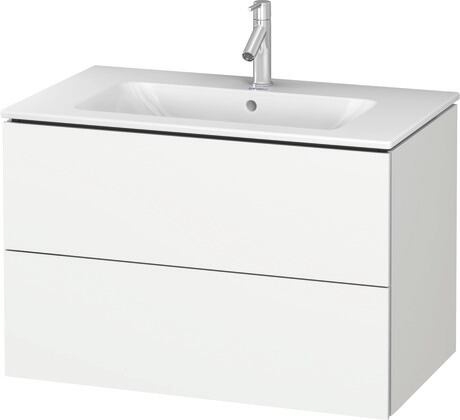 [LC624401818] L-CUBE WALL MOUNTED VANITY UNIT FOR 233265 , 62 CM WHITE MATT (DISCONTINUED)