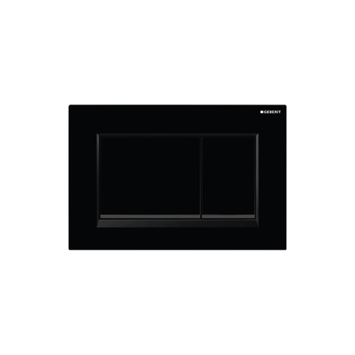 [115.883.DW.1] SIGMA 30 ACTUATOR PLATE DUAL FLUSH MATT BLACK