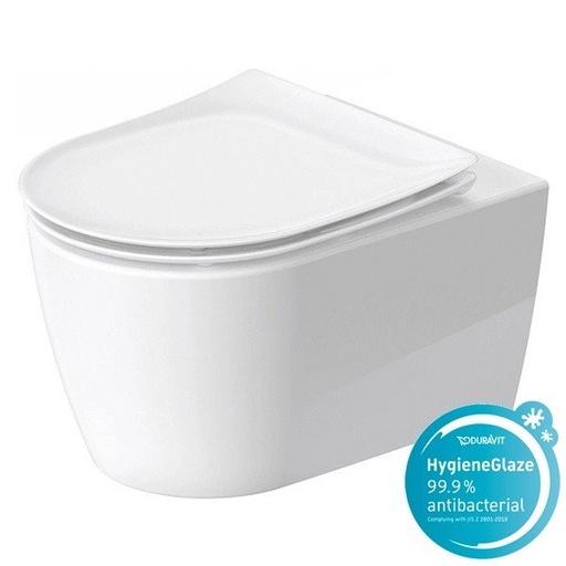 [45910920A1] SOLEIL BY STARCK WALL MOUNTED TOILET COMPLETE SET 54CM WITH DURAFIX INCLUDED
