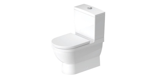[E0128090000] STARCK-3 TOILET CLOSE COUPLED 36X65.5 OUTLET FOR VARIO CONNECTOR