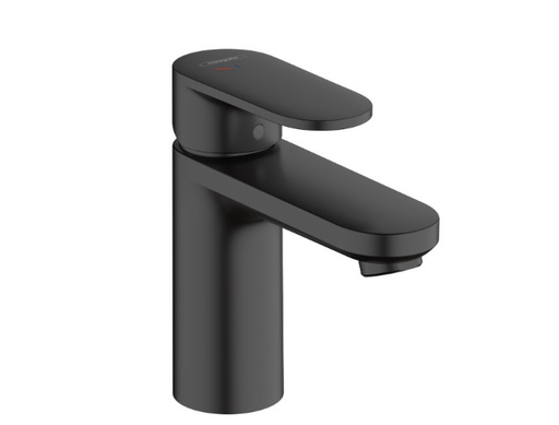 [71585670] VERNIS BLEND SINGLE LEVER BASIN MIXER 100 COOLSTART WITH POP-UP WASTE SET MATT BLACK