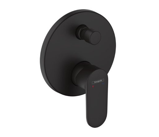 [71466670] VERNIS BLEND SINGLE LEVER BATH MIXER FOR CONCEALED MATT BLACK