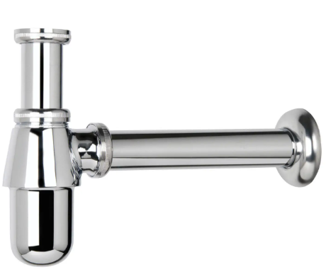 [19.211.5] WASH BASIN BOTTLE TRAP 1 1/4" CHROME1