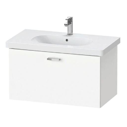 [XB607101818] X-BASE VANITY UNIT (BASIN NOT INCLUDED) FOR 034285, 80 CM WHITE MATT (FROM GERMANY)