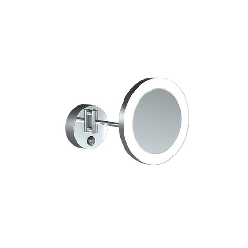 [165391] MAGNIFYING MIRROR 1 ARM LED (X3) CHROME