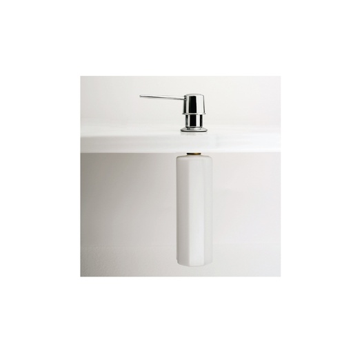 [090594] CONTRACT SOAP DISPENSER PUMP+DEPOSIT CHROME