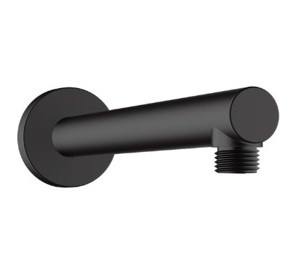[27809670] VERNIS BLEND SHOWER ARM 24CMS MATT BLACK