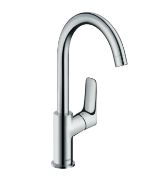 [71130000] LOGIS BASIN MIXER 210 WITH SWIVEL SPOUT 