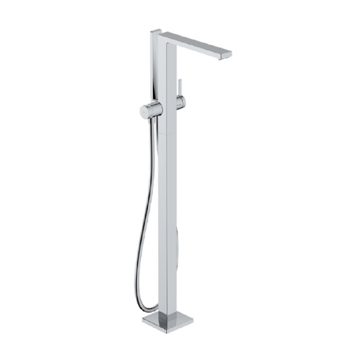 [73445000] TECTURIS E SINGLE LEVER BATH MIXER FLOOR STANDING