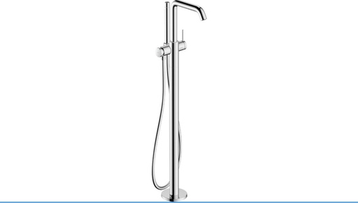 [73440000] TECTURIS S SINGLE LEVER BATH MIXER FLOOR STANDING