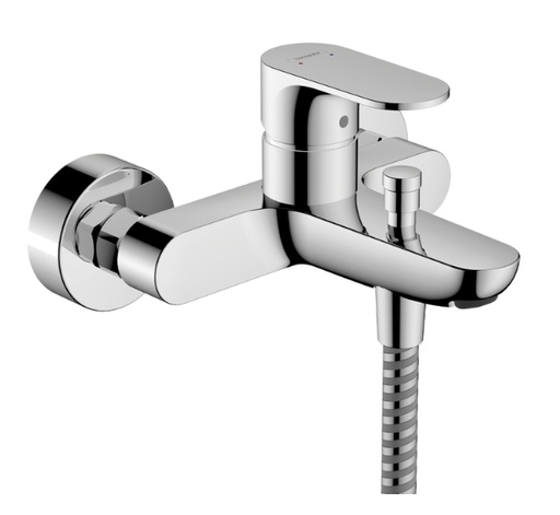 [72443000] REBRIS S SINGLE LEVER BATH MIXER FOR EXPOSED INSTALLATION WITH 2 FLOW RATES CHROME