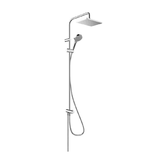 [26289000] VERNIS SHAPE SHOWER PIPE 230 1 JET ECOSMART RENO CHROME