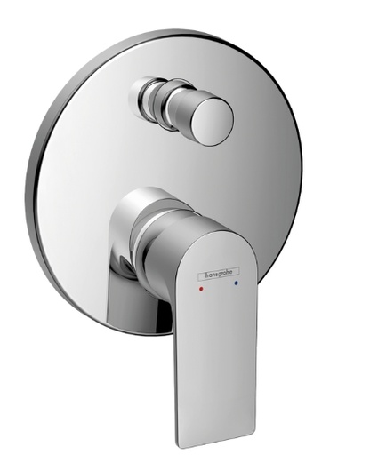 [72450000] REBRIS E SINGLE LEVER BATH MIXER FOR EXPOSED INSTALLATION CHROME